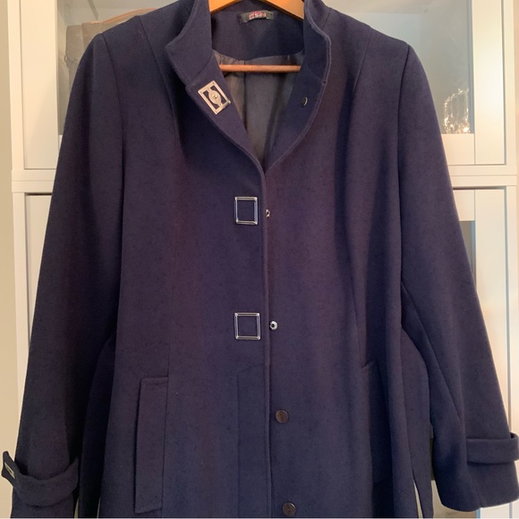 ESIN Women’s Trench Coat Made in Turkey Size 46 - Picture 7 of 13